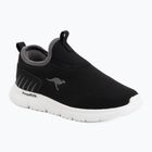 Scarpe per bambini KangaROOS K-ETK Dunnart jet black/steel grey