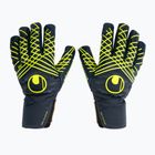 Uhlsport Prediction Absolutgrip HN guanti da portiere blu/bianco/giallo fluo