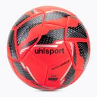 Calcio uhlsport Match Addglue fluo rosso / marina / argento dimensioni 5