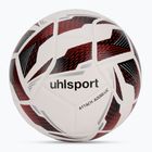 Uhlsport Attack Addglue calcio bianco / nero / rosso fluo dimensioni 4