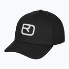 Cappello da baseball Ortovox Logo Flex nero raven