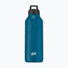 Esbit Majoris Bottiglia in acciaio inox da 1000 ml in pile blu