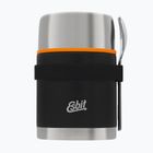 Thermos per alimenti con posate Esbit Stainless Steel Food Jug 750 ml black
