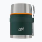 Thermos per alimenti con posate Esbit Stainless Steel Food Jug 750 ml forest green