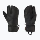 Guanti da sci uomo Descente 3 Finger Leather black