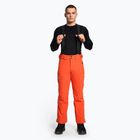 Pantaloni da sci Descente Swiss arancio mandarino da uomo