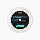Corda da badminton YONEX Exbolt 63 Set 10 m bianco
