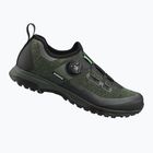 Scarpe da ciclismo con piattaforma da uomo Shimano SH-ET701 verde