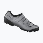 Scarpe da ciclismo MTB da uomo Shimano SH-XC100 argento