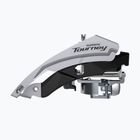 Cambio anteriore bici Shimano FD-TY601-L6 Tourney 3x8/7/6 Top Swing M silver/black