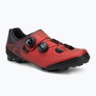 Scarpe da ciclismo MTB da uomo Shimano SH-XC702 rosso