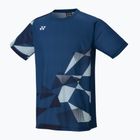 Camicia da tennis da uomo YONEX 16744 Practice blu inchiostro