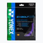 Corda da badminton YONEX Exbolt 65 Set 10 m viola