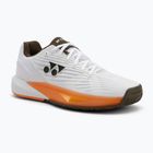 Scarpe da tennis da uomo YONEX Eclipson 5 white/brown