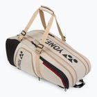 Borsa da tennis YONEX 72629 Gearlogic Racket Bag 9 pcs beige