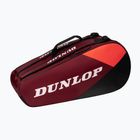 Borsa da tennis Dunlop CX-Club 6 RKT rosso/nero/rosso