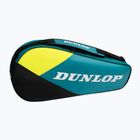 Borsa da tennis Dunlop SX-Club 3 RKT verde acqua/nero/giallo