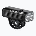 Lezyne Macro Drive 1400+ Lampada per bicicletta anteriore nera satinata