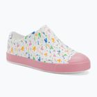 Scarpe Native per bambini NA12112001 Jefferson Print Disney Jr guscio bianco/rosa principessa/bianco pastello coriandoli