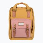 Zaino da città Doughnut Macaroon 16 l giallo/rosa