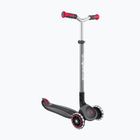 Globber Master Lights nero/rosso monopattino triciclo per bambini