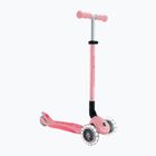 Globber Primo pieghevole Plus Lights triciclo per bambini rosa pastello