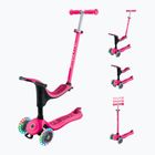 Globber Go.Up Sporty Lights triciclo scooter per bambini fucsia