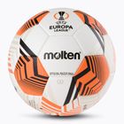 Calcio Molten F5U5000-12 ufficiale UEFA Europa League 2021/22 bianco/arancio misura 5