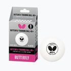 Palline da ping pong Butterfly 6 pezzi bianche.