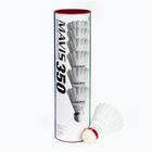 Volani da badminton YONEX Mavis 350 W 6 pack white