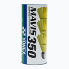 YONEX Mavis 350 Y volani da badminton 3 pz. giallo