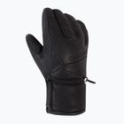 Guanti da sci da uomo Descente 5 Finger Leather nero