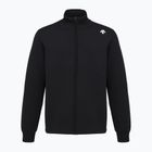Maglione da uomo Descente con zip integrale nero