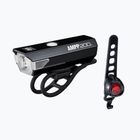 Set di luci per bicicletta CatEye AMPP 200 HL-EL042RC / ORB TL-LD160 black