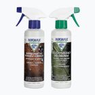 Nikwax Gel per la pulizia delle calzature+ Kit per la cura di nubuck e velluto 2 x 300 ml