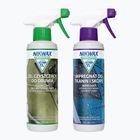 Nikwax Gel detergente per calzature + Tessuto e pelle 2 x 300 ml Kit per la cura delle calzature