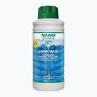 Nikwax Down Wash Direct 1000 ml per il lavaggio di indumenti e attrezzature imbottiti di piuma.