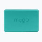 Blocco yoga Myga Foam Block turquoise