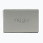 Blocco per yoga Myga Foam Block do jogi grey