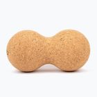 Palla da massaggio Myga Duoball brown