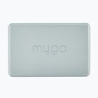 Blocco yoga in schiuma Myga Foam Block azzurro