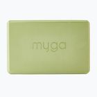Blocco yoga Myga Foam Block green