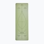Tappetino da yoga Myga Alignment XL 6 mm green