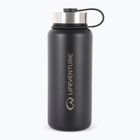 Lifeventure Borraccia in acciaio inox 1000 ml bottiglia termica nera