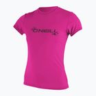 Maglietta da bagno donna O'Neill Basic Skins Sun Shirt rosa volpe