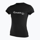 Maglietta da bagno da donna O'Neill Basic Skins Sun Shirt nero