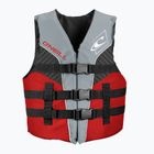 Gilet O'Neill Superlite 50N ISO da bambino fumo/grafite/rosso bianco