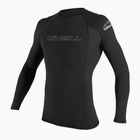 O'Neill Basic Skins Rash Guard da uomo per il nuoto a maniche lunghe nero
