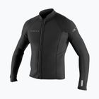 Giacca in neoprene da uomo O'Neill Reactor-2 1.5 mm Front Zip nera/nera