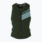 Gilet protettivo O'Neill Slasher Comp donna darkolive/baylen